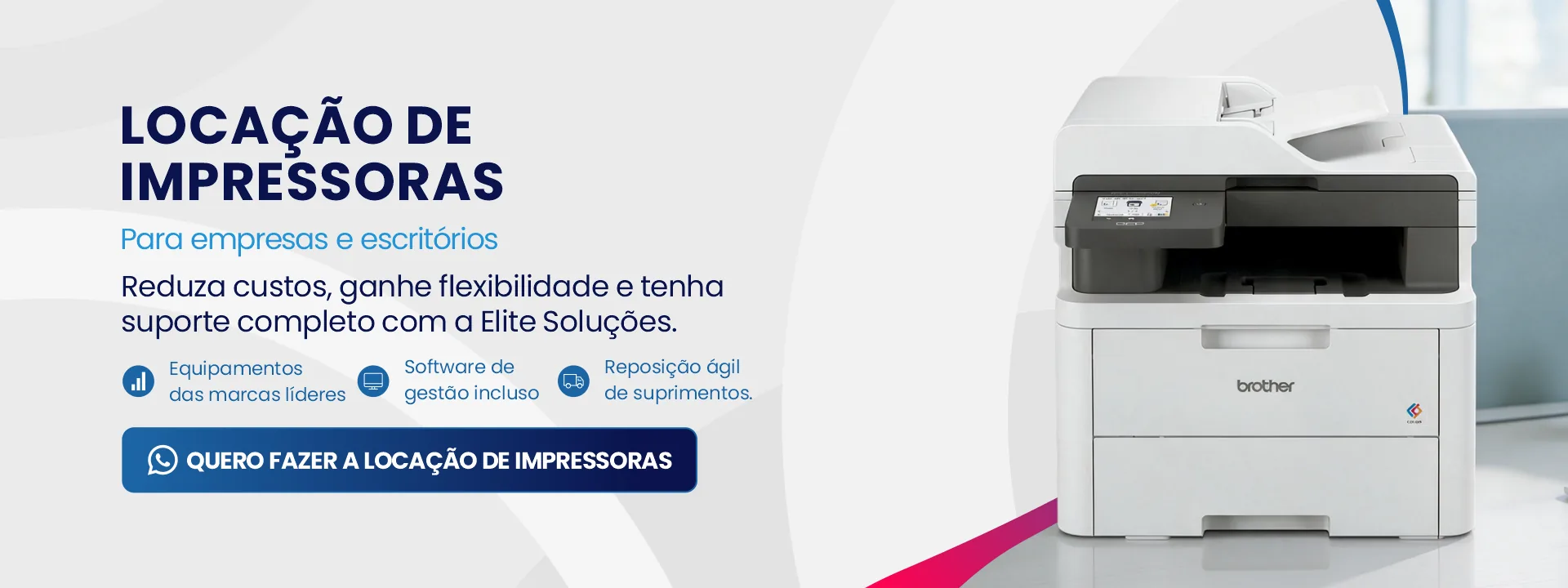 Locação de impressoras para empresas e escritórios, produtividade sem complicação